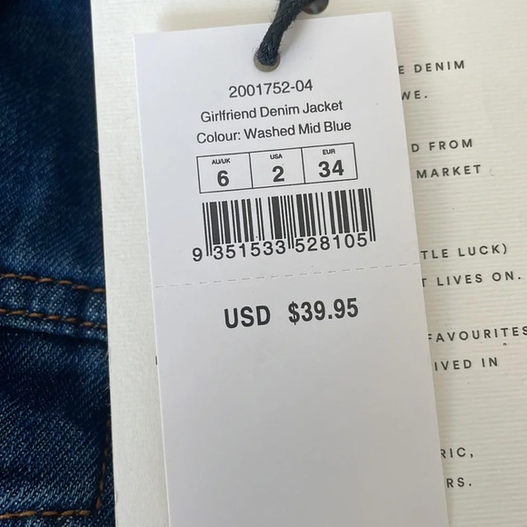 New Super Cool Denim Jacket - Picture 4 of 4